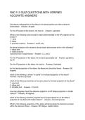 RAD 110 QUIZ QUESTIONS WITH VERIRIED ACCURATE ANSWERS