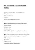 AST TEST PAPER 2026 STUDY GUIDE REVIEW