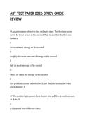 AST TEST PAPER 2026 STUDY GUIDE REVIEW