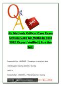 Air Methods Critical Care Exam &lpar;CCP 2026&rpar; &ndash; 350 Exam Questions on Ventilation&comma; Trauma Signs&comma; Shock & ABG Interpretation