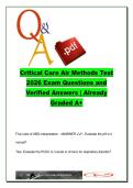 Critical Care Air Methods Test 2026 &ndash; 25 Practice Questions and Answers on ABG Interpretation&comma; Ventilator Management&comma; Emergency Drugs