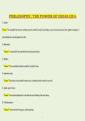 The Power of Ideas Chapter 6 Philosophy Study Guide &lpar;2025&sol;2026&rpar; &vert; Questions & Answers