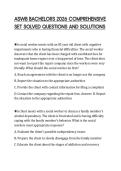 ASWB BACHELORS 2026 EXAMINATION TEST COMPLETE QUESTIONS AND SOLUTIONS