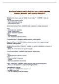 MASTER AT ARMS A SCHOOL BLOCK 5 TEST 2 QUESTIONS AND CORRECT ANSWERS 100&percnt; VERIFIED 2026-2027&excl;&excl;