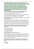Florida Insurance Adjuster License Exam Practice Questions and Answers PDF &vert; Property and Casualty Claims Adjusting&comma; Insurance Policy Interpretation&comma; Claims Investigation and Documentation&comma; Loss Assessment&comma; Florida Insurance Laws and Regulations&comma; Ethics a