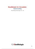 Uitgebreide Samenvattingen Biologie VWO &lpar;146 pagina's&rpar; &ndash; H14 Circulatie &vert; H15 Ademhaling &vert; H16 Spijsvertering &vert; H17 Uitscheiding &vert; H18 Zenuwstelsel &vert; H20 Afweer &vert; H21 Voortplanting &vert; 10VoorBiologie