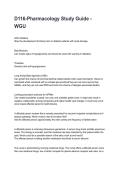D116-Pharmacology Study Guide - WGU  NEWEST 2026&sol;2027 ACTUAL EXAM COMPLETE QUESTIONS AND CORRECT DETAILED ANSWERS &lpar;VERIFIED ANSWERS&rpar; &vert;ALREADY GRADED A&plus;&vert;&vert;BRAND NEW&excl;&excl;