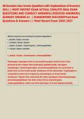 All Domains Jean Inman Questions with Explanations of Answers  2026 &vert;&vert; MOST RECENT EXAM ACTUAL COMLETE REAL EXAM  QUESTIONS AND CORRECT ANSWERS &lpar;VERIFIED ANSWERS&rpar;  ALREADY GRADED A&plus; &vert; GUARANTEED SUCCESS&excl;&excl;Test Bank  Questions & Answers &vert;&vert; Most Recent Exam 
