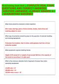 MA 2A hoisting Exam 2026 &comma; COMPLETE REAL EXAM  QUESTIONS AND CORRECT ANSWERS  &lpar;VERIFIED ANSWERS&rpar; ALREADY GRADED A&plus;  &vert; GUARANTEED SUCCESS&excl;&excl; 