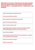 MAN 320F exam 3 Aroian &vert;&vert; Most Recent Exam Actual Complete  Real Exam Questions And Correct Answers &lpar;Verified Answers&rpar;  Already Graded A&plus; &vert; Guaranteed Success&excl;&excl; &vert; Newest Exam &vert; Just  Released&excl;&excl;  