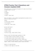 stna  latest 2026 &vert; 2027 package deal Questions and Answers All Verified