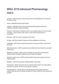 WGU&colon; D116 Advanced Pharmacology Unit 2  NEWEST 2026&sol;2027 ACTUAL EXAM COMPLETE QUESTIONS AND CORRECT DETAILED ANSWERS &lpar;VERIFIED ANSWERS&rpar; &vert;ALREADY GRADED A&plus;&vert;&vert;BRAND NEW&excl;&excl;
