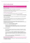 Samenvatting Een inleiding in de psychologie in 11 3&sol;4 hoofdstukken  -  Kinesitherapeutisch handelen 1&colon; basisevaluatie