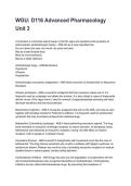 WGU&colon; D116 Advanced Pharmacology Unit 3  NEWEST 2026&sol;2027 ACTUAL EXAM COMPLETE QUESTIONS AND CORRECT DETAILED ANSWERS &lpar;VERIFIED ANSWERS&rpar; &vert;ALREADY GRADED A&plus;&vert;&vert;BRAND NEW&excl;&excl;