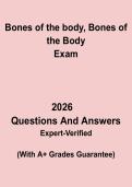 Bones of the Body &vert; Human Skeletal System Study Guide PDF