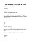 CPB STUDY CHAPTER 4 EXAM QUESTIONS AND ANSWERS