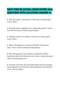 NAVY PMK EE ACTUAL EXAM PAPER 2026 QUESTIONS WITH SOLUTIONS GRADED A&plus;