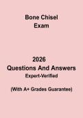 Bone Chisel &vert; Surgical Instrument Study Guide PDF