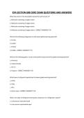EPA SECTION 608 CORE EXAM QUESTIONS AND ANSWERS
