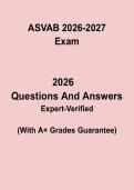 ASVAB 2026&ndash;2027 &vert; Complete Study Guide and Practice Test PDF