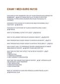 EXAM 1 MED-SURG NU155 &vert; QUESTIONS AND ANSWERS &vert; 2026 UPDATE &vert; WITH COMPLETE SOLUTIONS