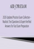 AED CPR Exam 2026 &ndash; Certification Practice Questions and Answers Study Guide