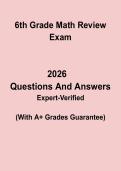 6th Grade Math Review &vert; Study Guide and Practice PDF