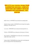 WGU C773 &lpar;user interface design&rpar; EXAM ELABORATION 2025&sol;2026 &vert; COMPLETE QUESTIONS AND CORRECT DETAILED ANSWERS WITH RATIONALES &vert; 100&percnt; VERIFIED