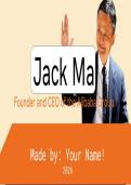 Jack Ma and Alibaba Presentation &vert; Entrepreneurship and Business Leadership Slides