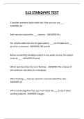 S13 STANDPIPE TEST QUESTIONS AND ANSWERS 2026