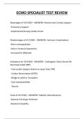 ECMO SPECIALIST TEST REVIEW QUESTIONS AND ANSWERS 2026