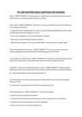 PH 2100 MIDTERM EXAM QUESTIONS AND ANSWERS