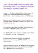 AAOS EMT ELEVEENTH EDITION SECTION 9 LATEST 2O26 COMPLETE QUESTIONS AND VERIFIED ANSWERS&vert; 100&percnt; GUARANTEE PASS