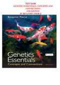 Test Bank for Genetics Essentials&colon; Concepts and Connections 5th Edition by Pierce