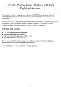 CPR3701 Computer Programming Final Exam &ndash; Key Questions and Solutions&period;