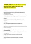 WGU D291 OA Practice Test&comma; Questions and answers Newest RATED A&plus; 2025&sol;2026 UPDATED WITH COMPLETE SOLUTION NEW&excl;&excl;