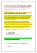 MARYLAND DIALYSIS TECHNICIAN CERTIFICATION EXAM -  ACTUAL EXAM PRACTICE QUESTIONS AND 100&percnt; VERIFIED  CORRECT ANSWERS &vert; COMPLETE EXAM PREP TESTBANK &vert;  GUARANTEED PASS &vert; INSTANT DOWNLOAD PDF