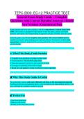 TEPC 5800 Exam Study Guide 2026&sol;2027 &vert; Complete Review&comma; Practice Questions & Verified Answers