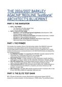 2026&sol;2027 Barkley AGACNP "Redline" Test Bank & Exam Blueprint &vert; ANCC&sol;AACN Board Prep
