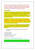 NEVADA DIALYSIS TECHNICIAN CERTIFICATION EXAM -  ACTUAL EXAM PRACTICE QUESTIONS AND 100&percnt; VERIFIED  CORRECT ANSWERS &vert; COMPLETE EXAM PREP TESTBANK &vert;  GUARANTEED PASS &vert; INSTANT DOWNLOAD PDF