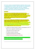 PCT  EXAMs package   &ndash; PATIENT CARE TECHNICIAN CERTIFICATION PREP EXAM - LATEST PRACTICE QUESTIONS AND 100&percnt; VERIFIED CORRECT ANSWERS &vert; COMPLETE EXAM PREP TESTBANK &vert; GUARANTEED PASS &vert; INSTANT DOWNLOAD PDF