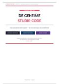 De Geheime Studie-Code 2026 &vert; Wetenschappelijke studietechnieken voor hogeschool & universiteit
