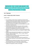 FIREFIGHTER 1 TEST 1 STUDY GUIDE 2026&sol;2027 &vert; 100&percnt; Verified Content &vert; NFPA 1001 Certification Prep &vert; Complete Solutions &vert; Pass Guaranteed - A&plus; Graded