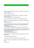 ECMO EXAM QUESTIONS AND ANSWERS LATEST UPDATE &vert;FULLY SOLVED 