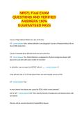 NR571 Final EXAM QUESTIONS AND VERIFIED ANSWERS 100&percnt;  GUARANTEED PASS