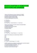 EGAN-S CHAPTER 51 ECMO EXAM QUESTIONS AND ANSWERS