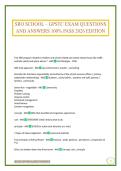 SRO SCHOOL &ndash; GPSTC EXAM QUESTIONS AND ANSWERS 100&percnt; PASS 2026 EDITION
