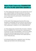 Notary Public Underwriter EXAMINATION SET 2026 SOLVED QUESTIONS GRADED A&plus;