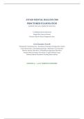 ATI RN Mental Health CMS Proctored Exam 2026&sol;2027 &ndash; 70 Scenario-Based Questions and Correct Answers &vert; A&plus; Graded