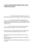 ICS 200 - QUESTIONS AND ANSWERS &vert; 2026 &vert; WITH COMPLETE SOLUTIONS&period;